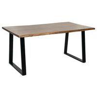 Table Laban 160 x 90 cm Acacia/noir - Image principale