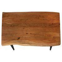 Table Mitul 160 x 95 cm Acacia/noir thumbnail image 2