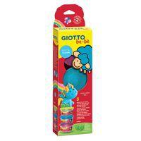 Set 3 pots 100g pâte à jouer pailletée bébé - Giotto