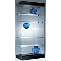 Vitrine ASF avec éclairage LED - Noir thumbnail image 5