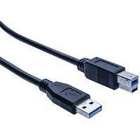 Câble éco USB 3.0 type A et B noir - 0,5 m - Image principale