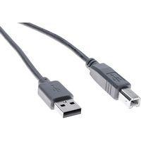 Câble éco USB 2.0 type A /B gris - 1,8 m - Image principale