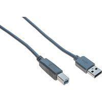 Câble USB 2.0 A et B gris - 1,0 m - Image principale