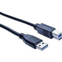 Câble USB 3.0 type A et B noir - 1,8 m - Image principale