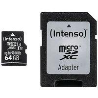 Carte MicroSDXC  64 Go UHS-I Professional Class 10 - Intenso - Image principale