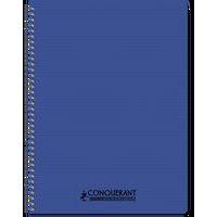Cahier Conquérant Classique spirale A4 180 pages 90g petits carreaux 5x5mm Assorti Polypro thumbnail image 3