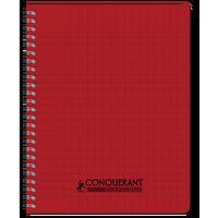 CONQUERANT Cahier Classique 17x22cm Grands Carreaux Seyès 100 Pages Reliure Intégrale Couverture Polypro Color thumbnail image 2
