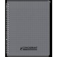 CONQUERANT Cahier Classique 17x22cm Grands Carreaux Seyès 100 Pages Reliure Intégrale Couverture Polypro Color thumbnail image 3