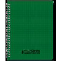 CONQUERANT Cahier Classique 17x22cm Grands Carreaux Seyès 100 Pages Reliure Intégrale Couverture Polypro Color thumbnail image 4