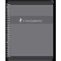 CONQUERANT Cahier 17x22cm Petits Carreaux 5mm 180 Pages Reliure Intégrale Couverture Carte Coloris Assortis thumbnail image 5