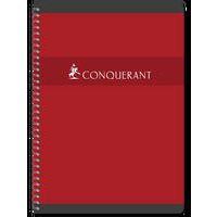 CONQUERANT Cahier A4 Petits Carreaux 5mm 100 Pages Reliure Intégrale Couverture Carte Coloris Assortis - Image 3