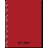 CONQUERANT Cahier Classique A4 Petits Carreaux 5mm 100 Pages Reliure Intégrale Couverture Polypro Coloris Asso thumbnail image 2