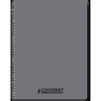 CONQUERANT Cahier Classique A4 Petits Carreaux 5mm 100 Pages Reliure Intégrale Couverture Polypro Coloris Asso thumbnail image 5