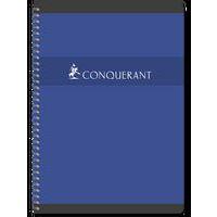 CONQUERANT Cahier A4 Petits Carreaux 5mm 180 Pages Reliure Intégrale Couverture Carte Coloris Assortis thumbnail image 4