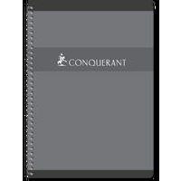 CONQUERANT Cahier A4 Petits Carreaux 5mm 180 Pages Reliure Intégrale Couverture Carte Coloris Assortis thumbnail image 2