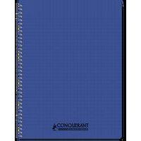 CONQUERANT Cahier Classique A4 Grands Carreaux Seyès 180 Pages Reliure Intégrale Couverture Polypro Coloris As - Image 5