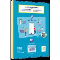 OXFORD Bloc de Fiches Bristol 2.0 A5 Petits Carreaux 5mm 30 Fiches Collées Bords Jaunes thumbnail image 4