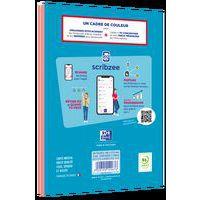 OXFORD Bloc de Fiches Bristol 2.0 A5 Petits Carreaux 5mm 30 Fiches Collées Bords Rouges thumbnail image 3