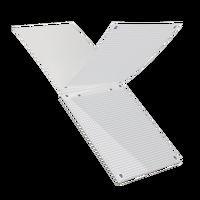 Bloc de 30 fiches bristol A5 petits carreaux 5mm blanches perforées - Oxford - Image 3