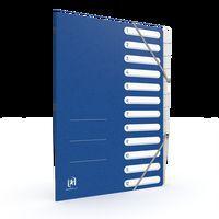 OXFORD Trieur Standard A4 12 Positions Couverture Carte Coloris Assortis thumbnail image 2