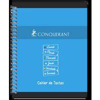 Cahier de texte hélicoïdal couleur 70g 17x22 cm 124 pages seyes - Image principale