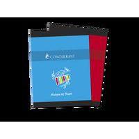Cahier musique 17x22 cm 24 pages musique - 24 pages seyes - Image principale