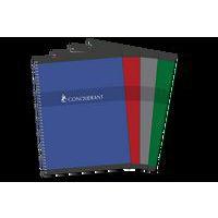 Cahier carte 100 pages spirale 24x32cm seyes couleurs - Conquerant thumbnail image