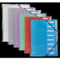 Trieur extensible A4 polypro 8 positions Hawaï - Oxford