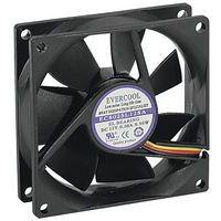 Ventilateur lubrifié à vie - 80x80x25