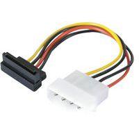 Adaptateur d'alimentation Molex vers SATA Coudé - 15 cm