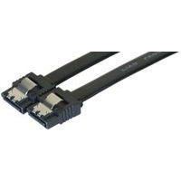Câble sata 6GB/s slim sécurisé (noir) - 20 cm
