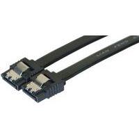 Câble sata 6GB/s slim sécurisé (noir) - 75 cm