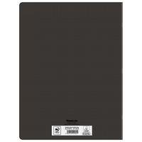 Cahier polypropylène 96 pages 90g seyes 24x32 cm noir thumbnail image 2