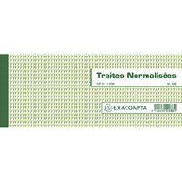Carnet à souche Traites normalisées NF K 11030-1 de 50 feuillets