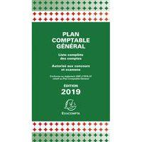 Plan comptable général avec couverture plastique 17,5x9cm