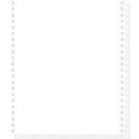 Feuilles listing autocop. blanc 240x11 2plis bande détachable