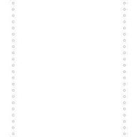 Feuilles listing blanc 240x11 1pli bandes détachables 80g