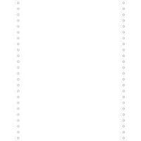 Feuilles listing blanc 240x12'' 1pli microperforations détachable 80g