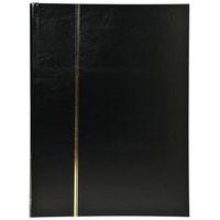 Album de timbres simili-cuir pages noires