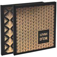Lot de 2 livres d'or 140 pages 21x19cm PALMYRE Visuels assort - Image principale