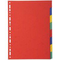 Lot de 25 Intercalaires carte marbrée 220g 8 positions - Image principale