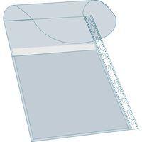 Lot de 5 Pochettes à soufflet avec rabat - polypropylène 20/100e - Image 2