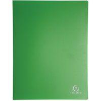 Lot de 10 Protège-doc. PP opaq. poch. cristal 80 vues A4 col. assort - Image principale