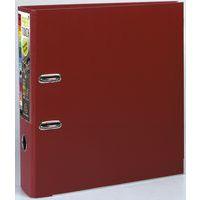 Lot de 10 Classeur à levier Prem'Touch - Dos 80mm - A4 Bordeaux - Image principale