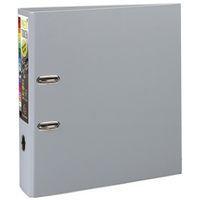 Lot de 10 Classeur à levier Prem'Touch - Dos 80mm - A4 maxi Gris foncé - Image principale