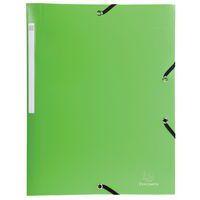 Lot de 50 chemises à élastique 3 rabats PP 5/10e Opaque - A4 orange - Image principale