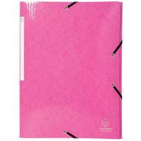 Chemise à élastiques 3 rabats carte lustrée pelliculée Iderama A4 - Image 5