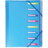 Trieur polypropylène 3 rabats Chromaline 8 compartiments