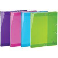 4 Boite de classement Iderama à élastiques PP Dos 25mm A4 col. assort - Image principale