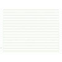 Feuilles listing zoné vert 380x11 1pli bandes non détachables 70g - Image principale